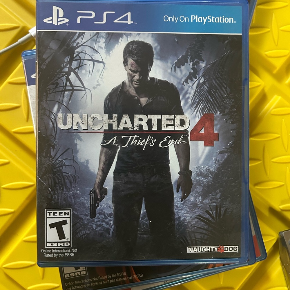 Sony PS4 Uncharted 4: A Thief's End - Blue and Gray